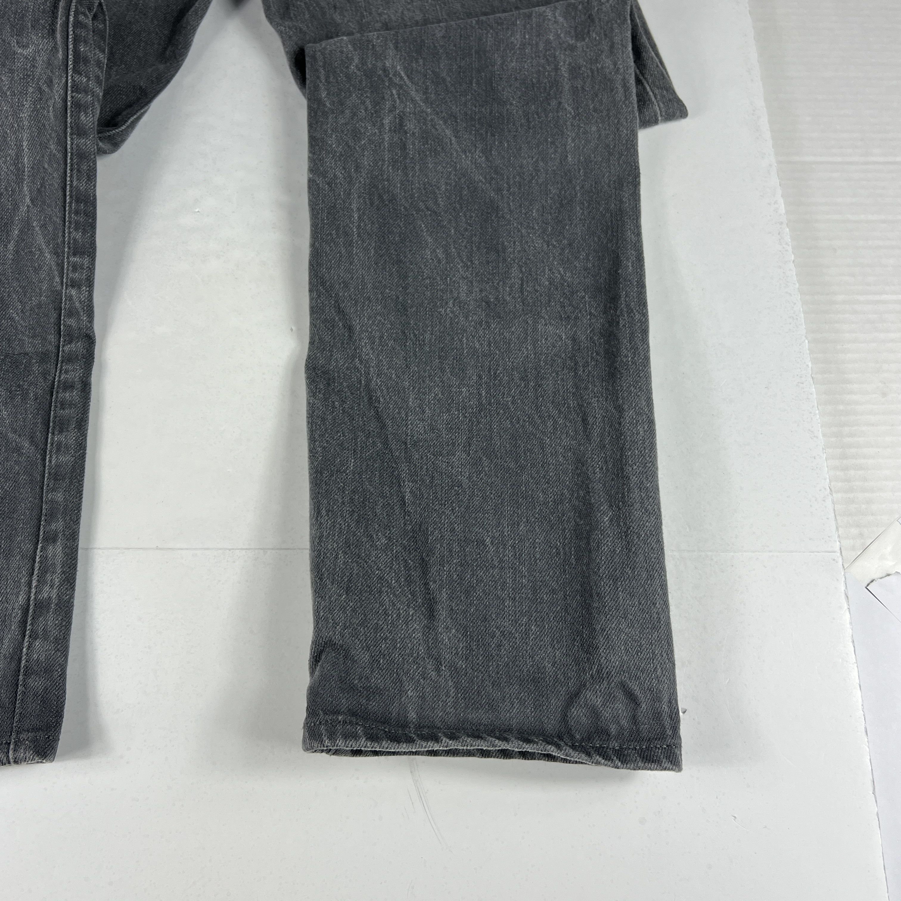 Levi's Levi's Selvedge Jeans Matchstick Skinny Grey Faded Denim Size US 32 / EU 48 - 17 Thumbnail