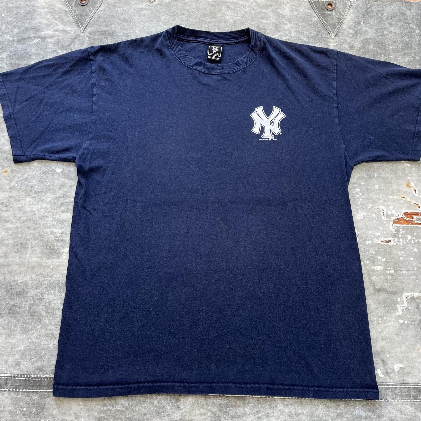 MLB × Vintage Vintage Y2K New York Yankees Hall of Fame Baseball MLB Shirt Size US XL / EU 56 / 4 - 1 Thumbnail