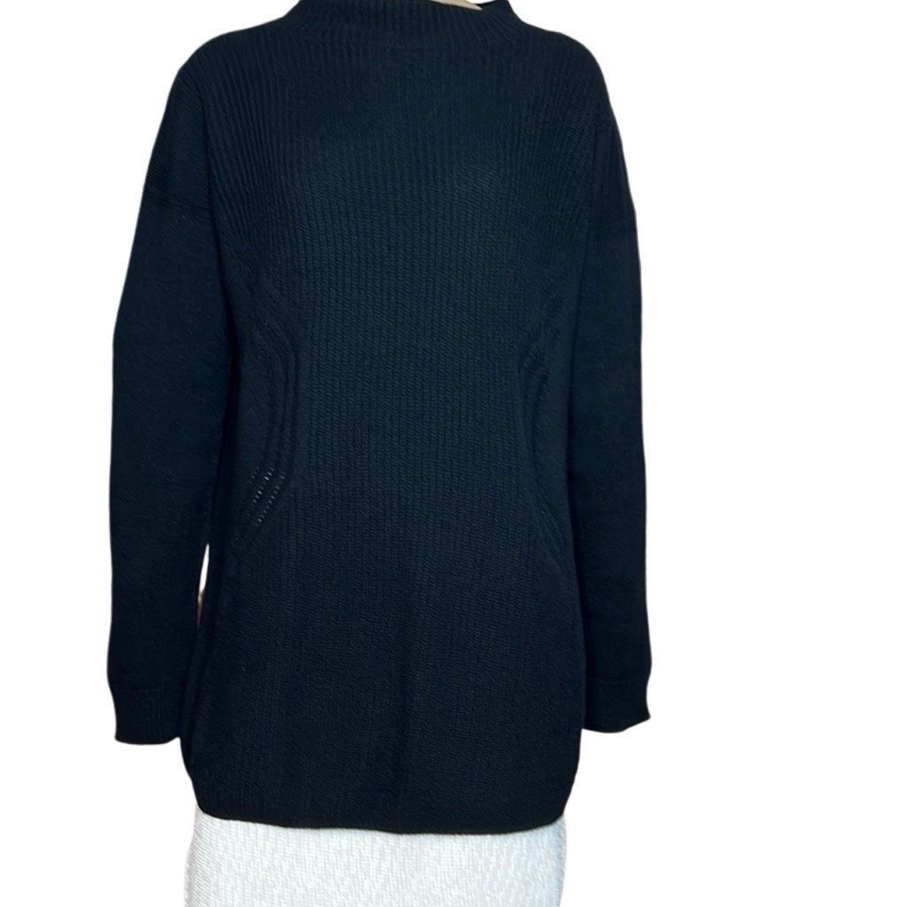 Wolford Wolford Aurora Wool Pullover Sweater Black New M Size M / US 6-8 / IT 42-44 - 4 Thumbnail