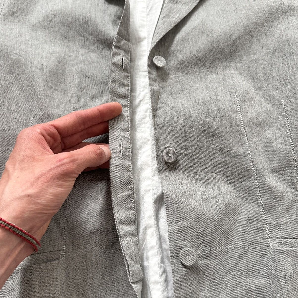 Annette Gortz Annette Gortz Artisanal Linen Jacket Rick Owens Vibe Size M / US 6-8 / IT 42-44 - 6 Thumbnail