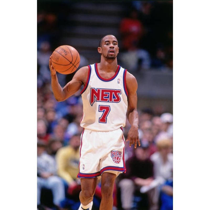 NBA × Starter New Jersey Nets 90s STARTER puffer L blk red NBA vintage Size US L / EU 52-54 / 3 - 10 Thumbnail