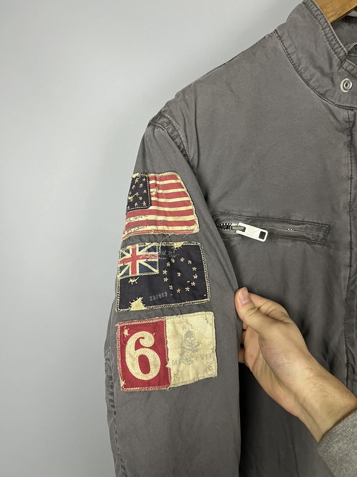 Polo Ralph Lauren Vintage RL Ralph Lauren Polo Jeans Company jacket 67 patches Size US M / EU 48-50 / 2 - 8 Thumbnail