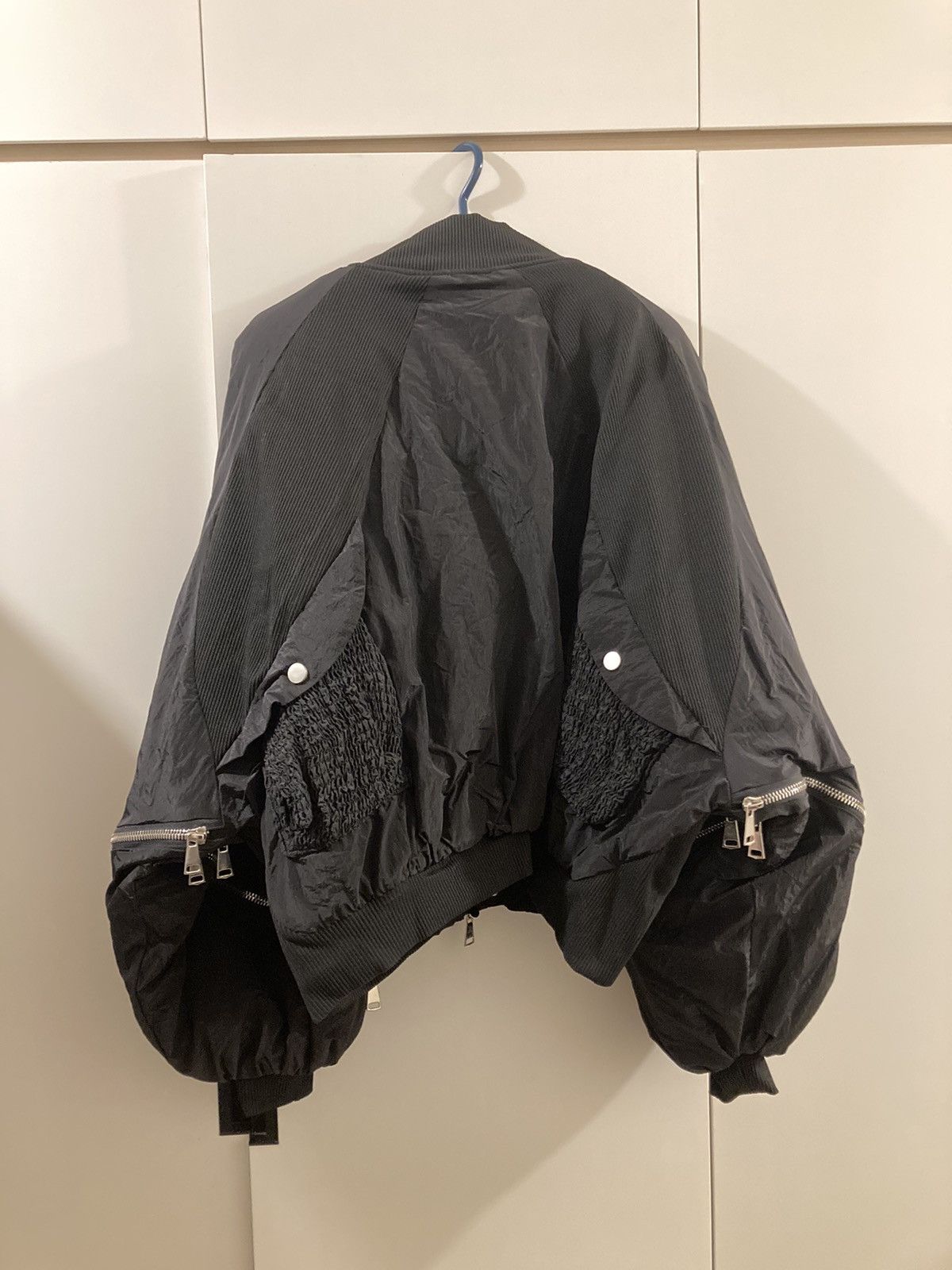 トップス NO FAITH STUDIOS BOMBER BASIC REVERSIBLE WAFFLE BOMBER BURGUNDY – NO/FAITH STUDIOS