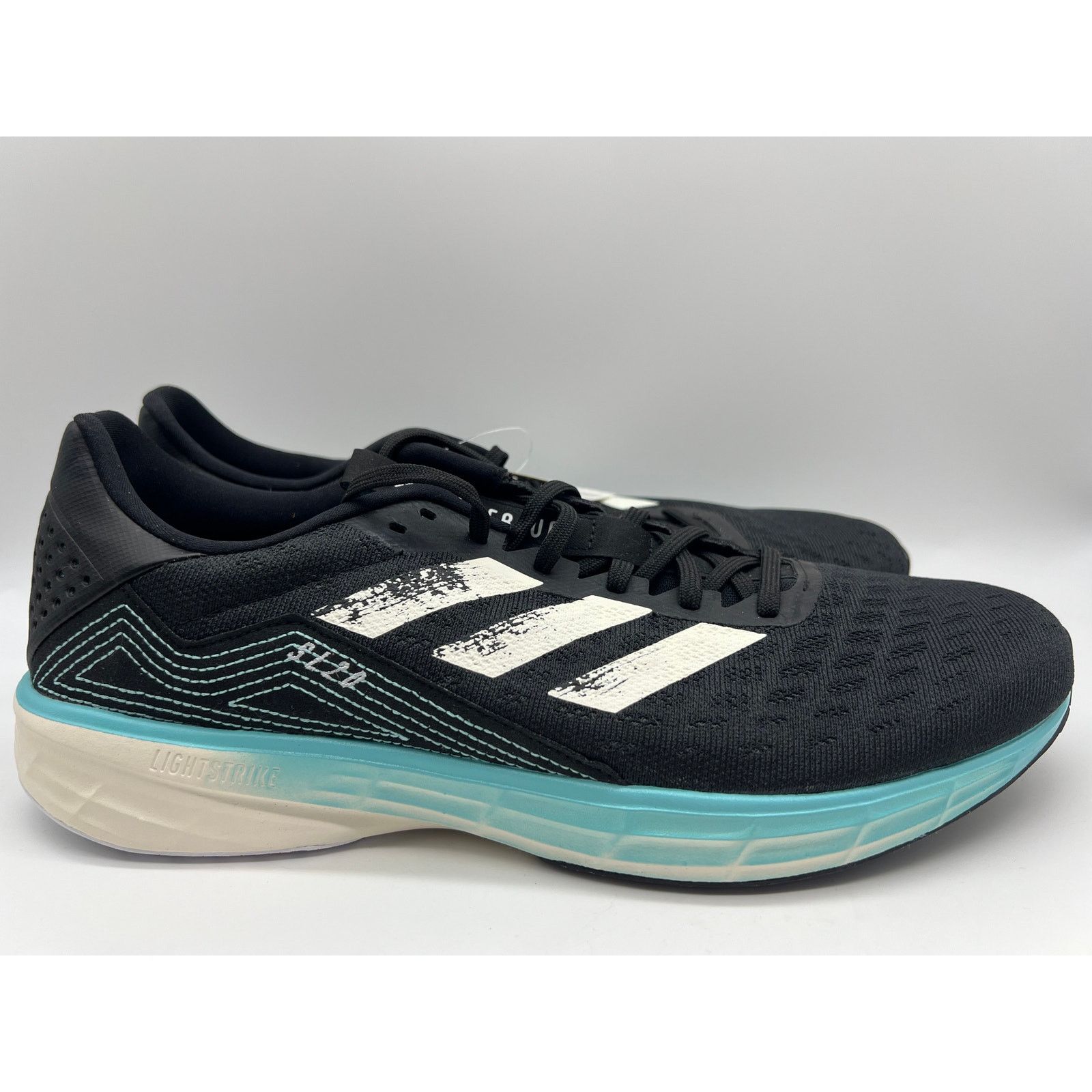 Adidas Men's SL20 Primeblue Black Blue FU6618 Size 12