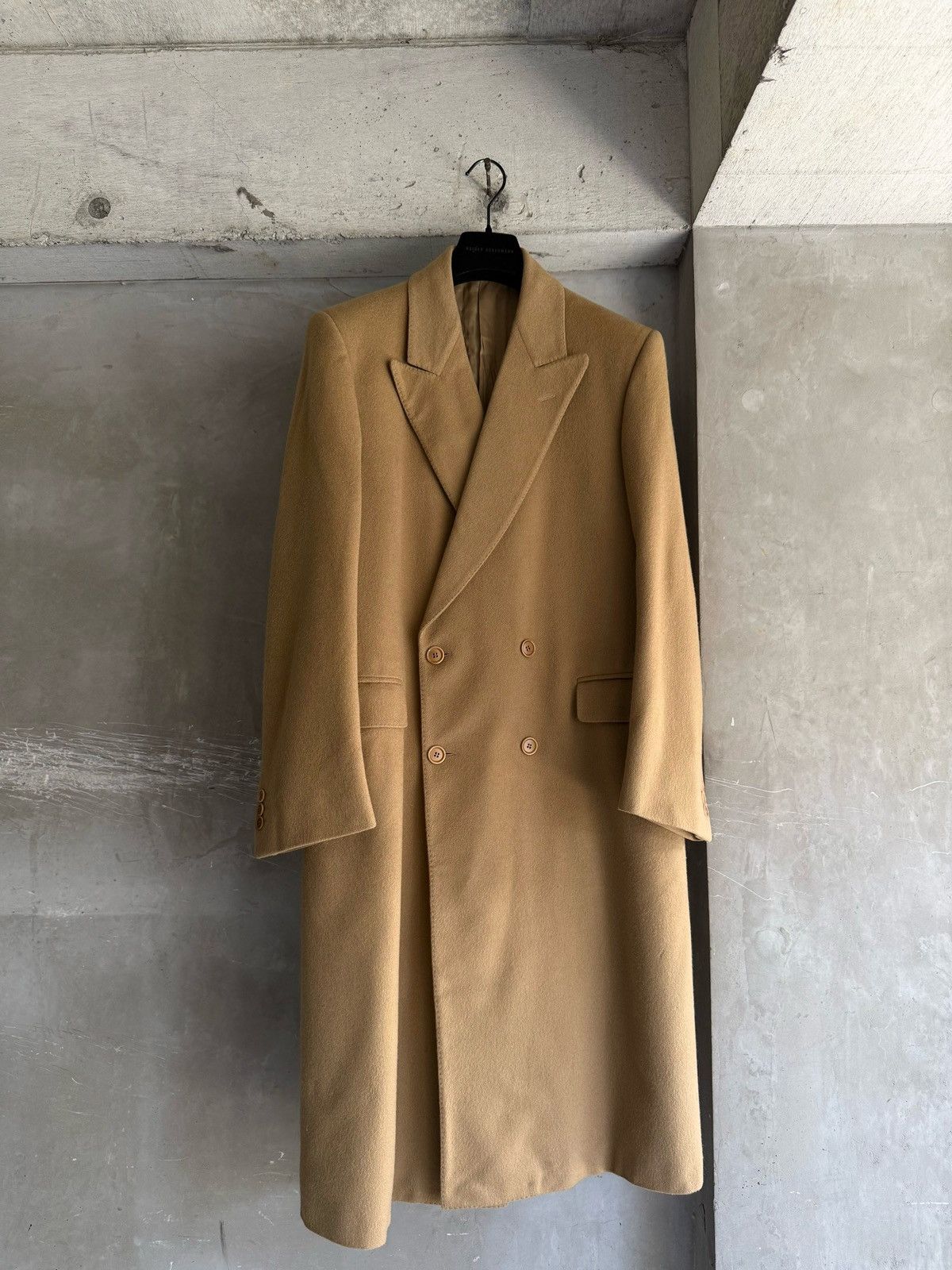 90's Ermenegildo Zegna Vintage Cashmere Maxi Chester Coat