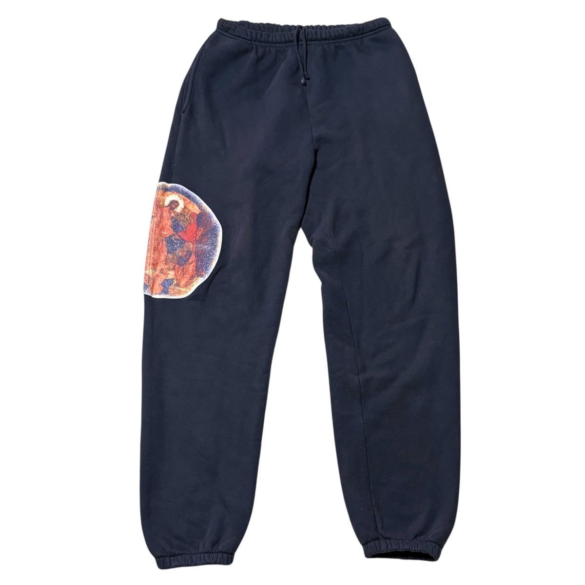 Kanye West JESUS IS KING 2019 ANGEL PORTRAIT SWEATPANTS IN NAVY YEEZY Size US 34 / EU 50 - 1 Thumbnail