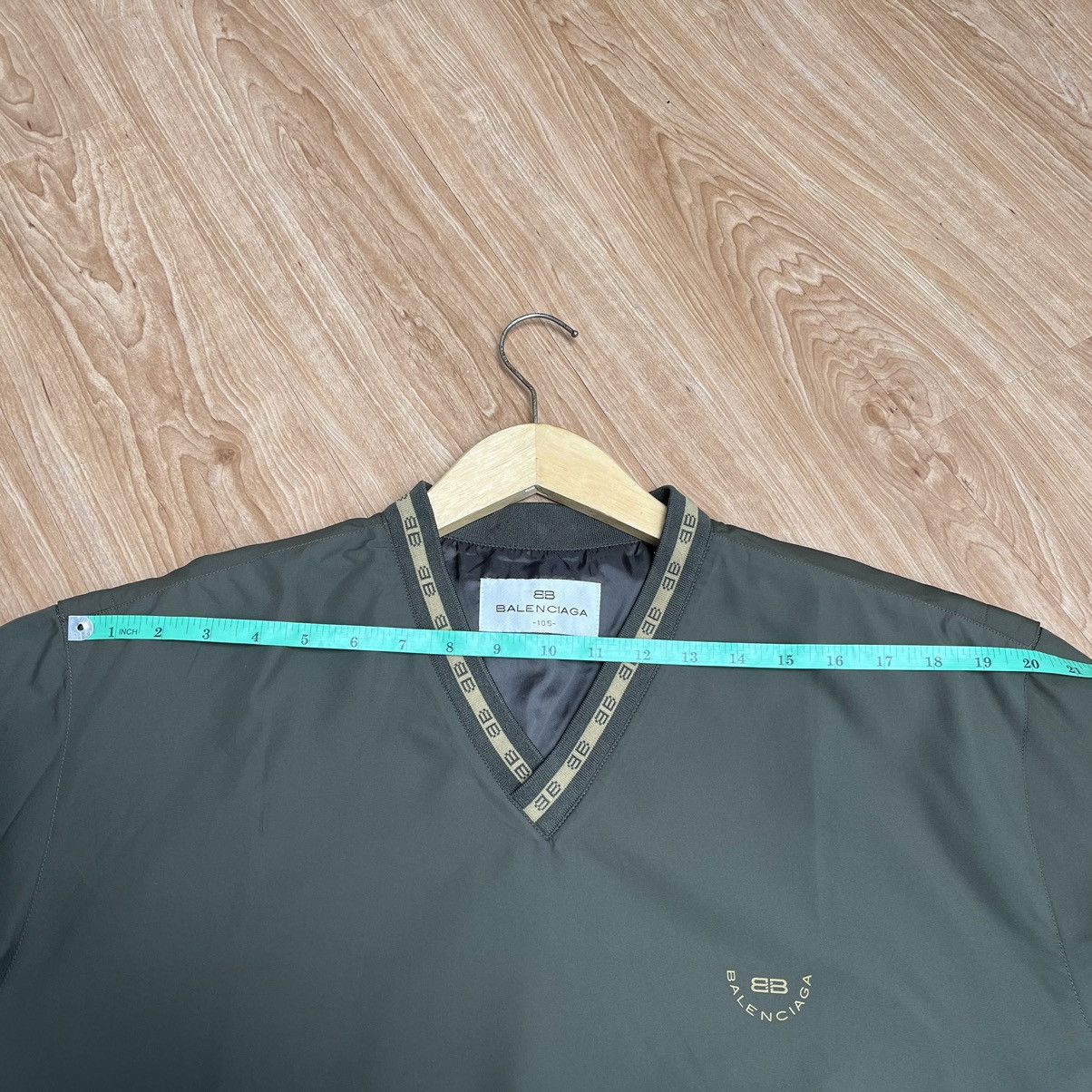 Balenciaga Vintage Balenciaga Golf Light Jacket Big Logo Full Taped Size US XL / EU 56 / 4 - 10 Thumbnail