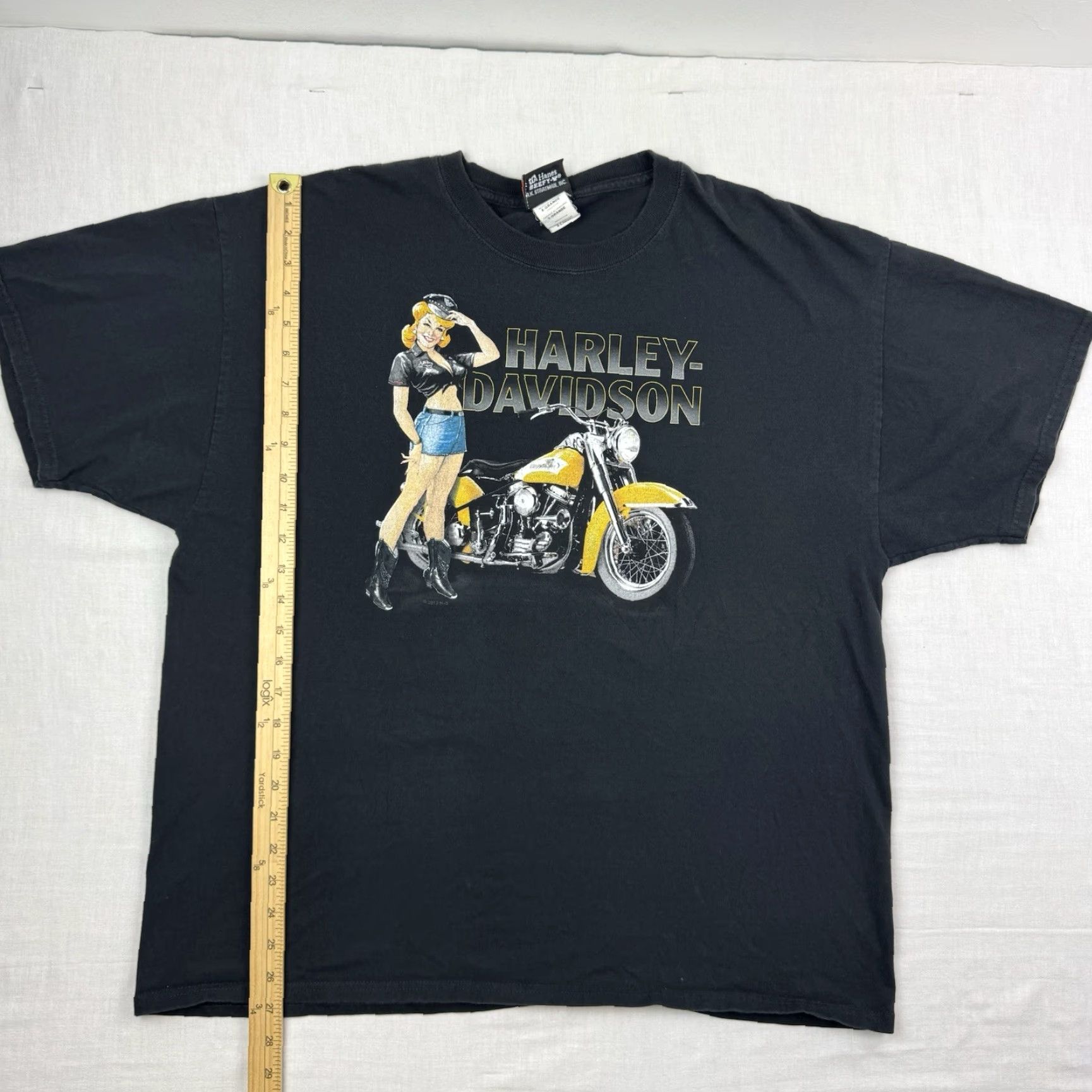 Harley Davidson VINTAGE Harley-Davidson T-Shirt Adult XL Black Graphic Print 2000s Motorcycle Biker Mens Size US XL / EU 56 / 4 - 6 Thumbnail