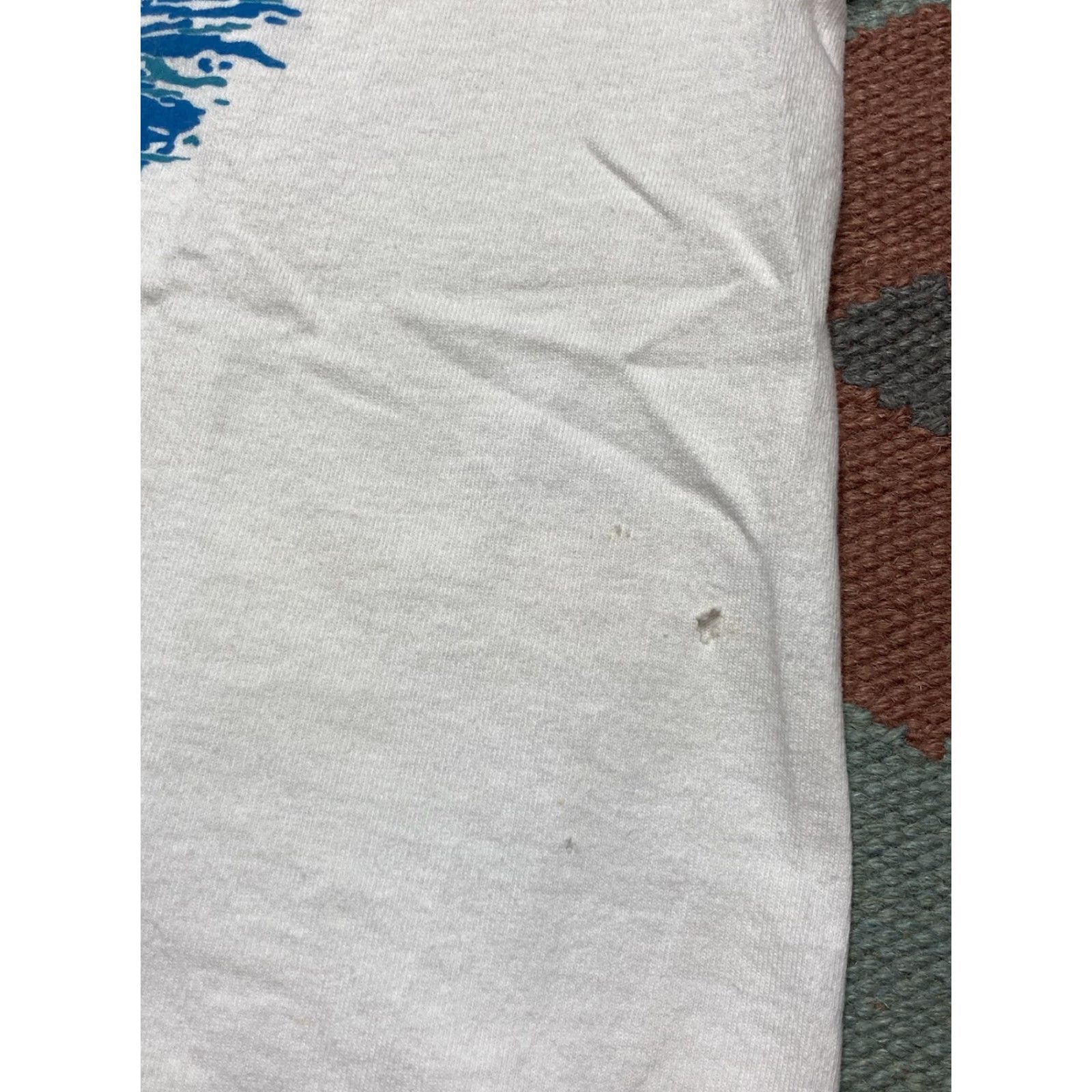Vintage VINTAGE Beach T-Shirt Mens XL Cocoa Beach Florida Ocean Dolphins Wildlife Sea Animals White Size US XL / EU 56 / 4 - 3 Thumbnail