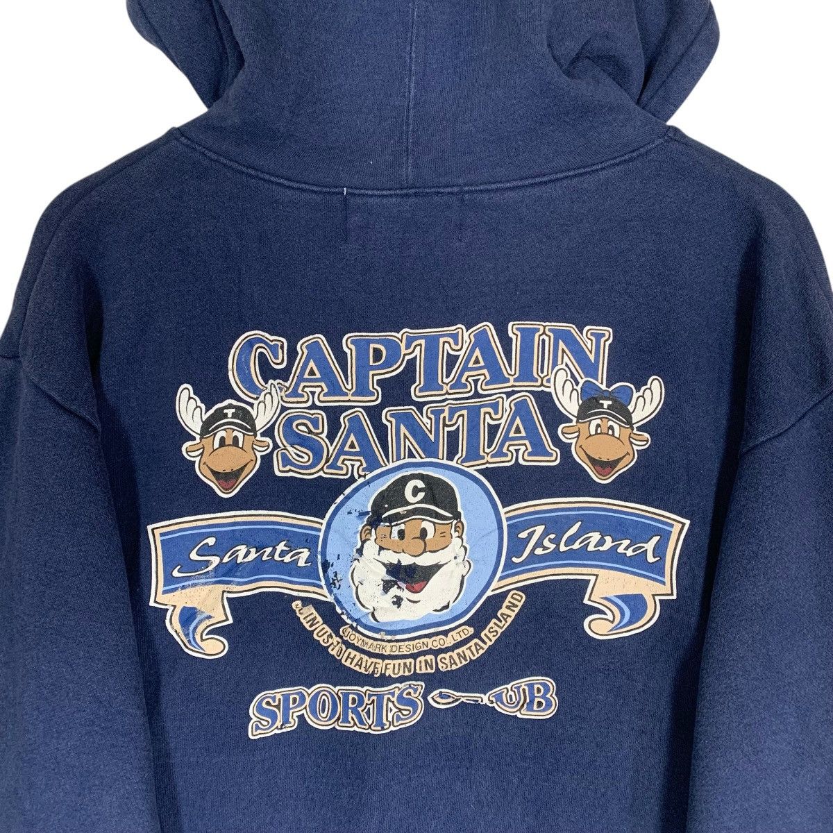 Vintage Vintage Captain Santa JapaneseBrand StreetWear Hoodie Size US L / EU 52-54 / 3 - 7 Thumbnail