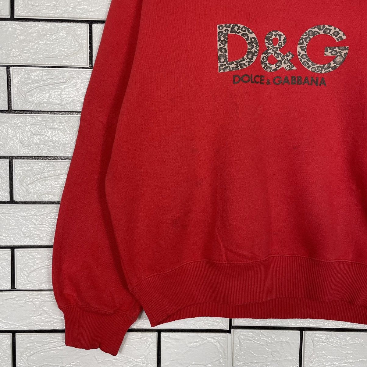 Dolce & Gabbana Dolce & Gabbana Big Logo Sweatshirt Size M / US 6-8 / IT 42-44 - 3 Thumbnail