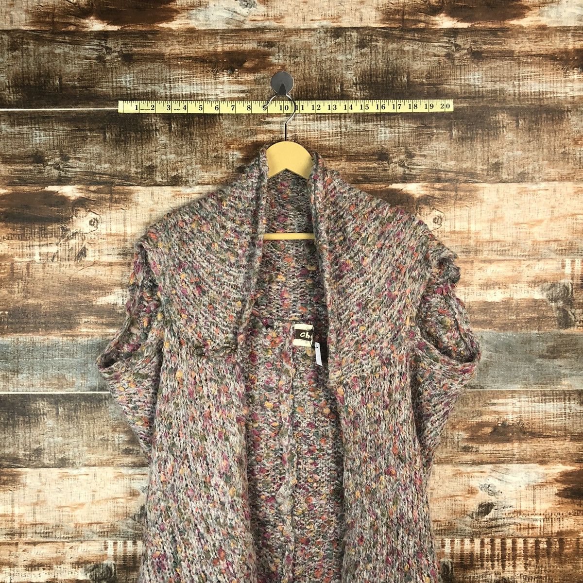 Vintage Cheer Purple Knitwear cardigan vintage #A1898 Size M / US 6-8 / IT 42-44 - 2 Thumbnail