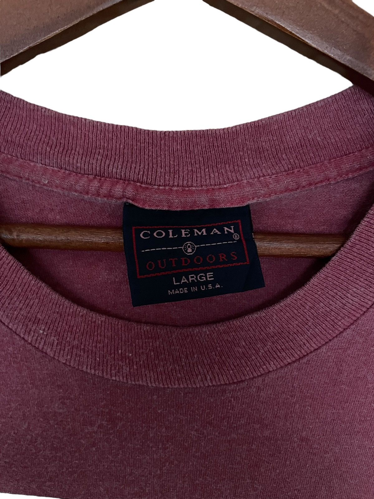 Coleman × Vintage Vintage Brand American Angler Made in Usa T-shirt 1990s Size US L / EU 52-54 / 3 - 9 Thumbnail