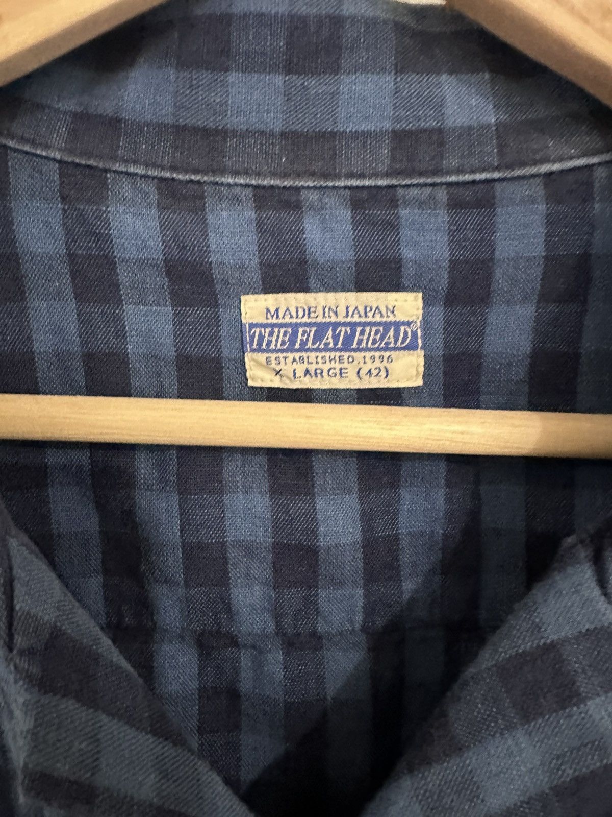The Flat Head The Flat Head Linen button up shirt Size US XL / EU 56 / 4 - 2 Thumbnail