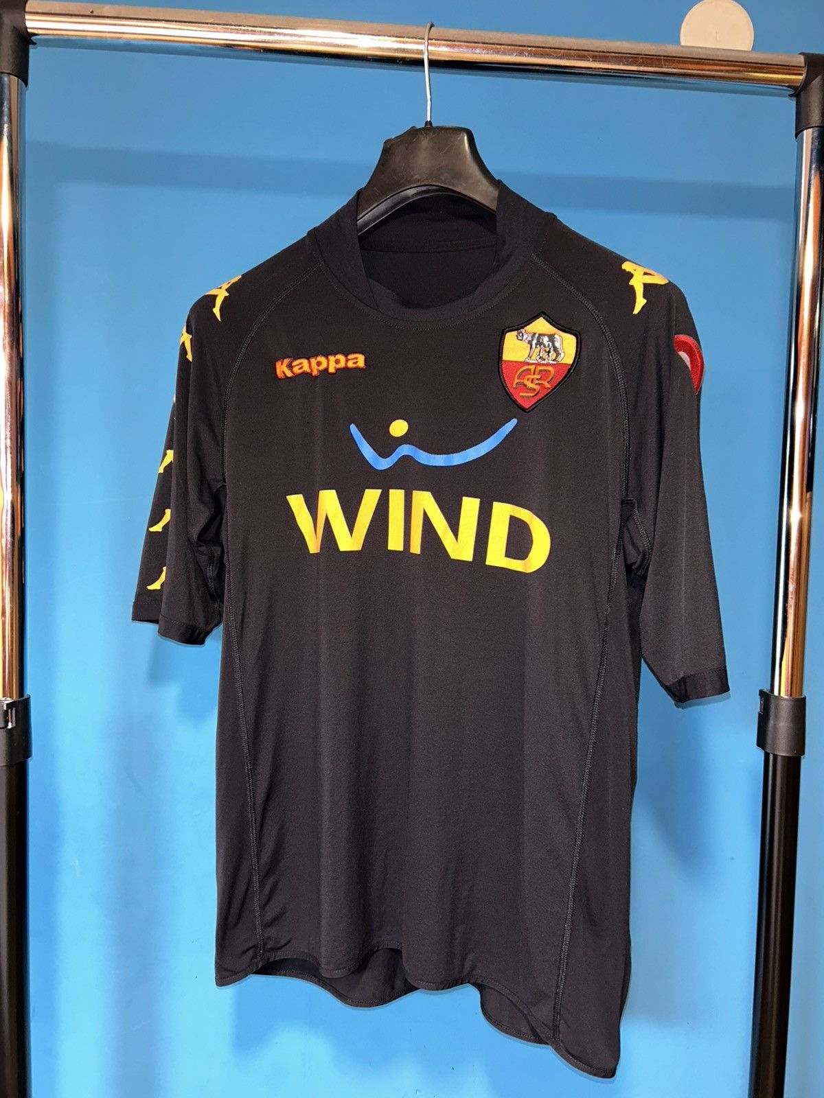 Kappa Vintage t-skirt AS Roma Kappa jersey 2008/09 season Size US L / EU 52-54 / 3 - 1 Thumbnail