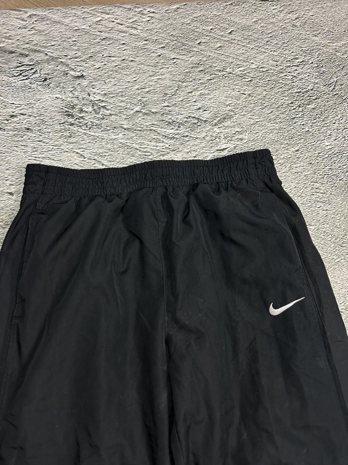 Nike × Vintage Nike vintage black track pants small swoosh Size US 30 / EU 46 - 4 Thumbnail