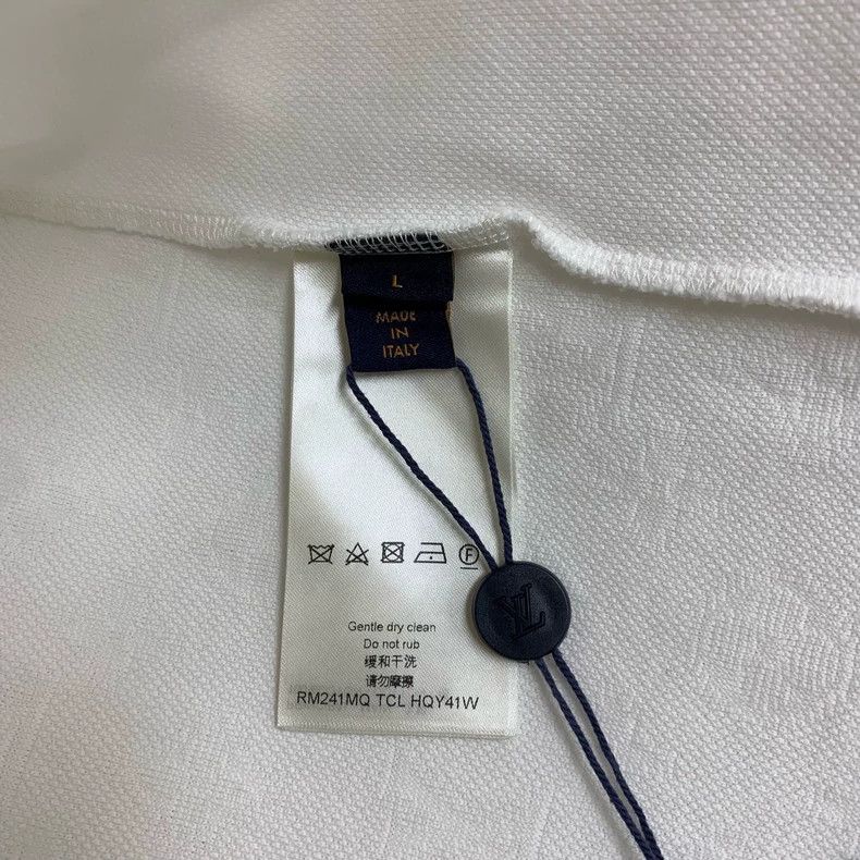 Louis Vuitton Louis Vuitton 24 New White Short Sleeve Size US L / EU 52-54 / 3 - 7 Thumbnail