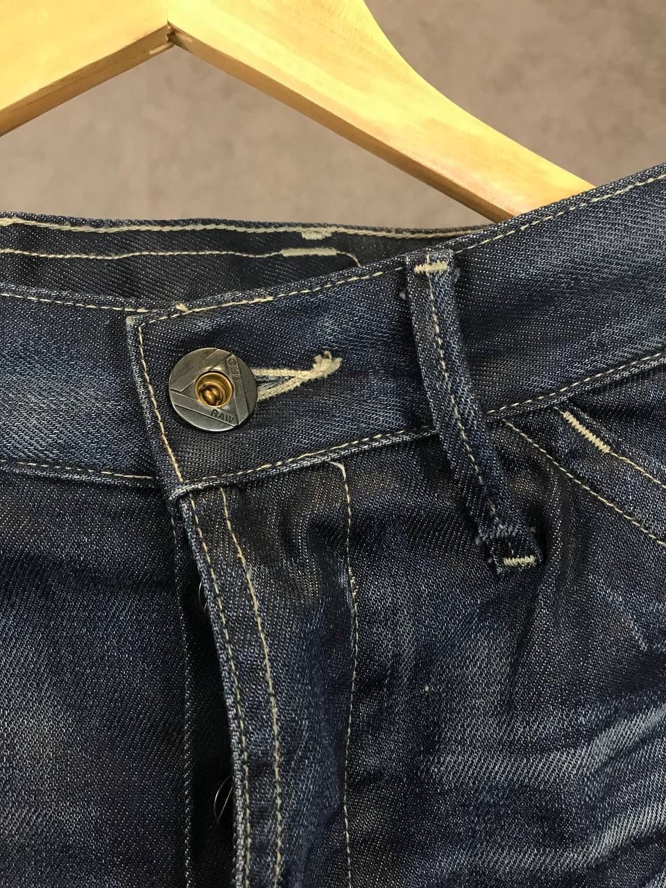 G-Star G Star Raw vintage Y2K biker jeans Size US 31 - 5 Thumbnail