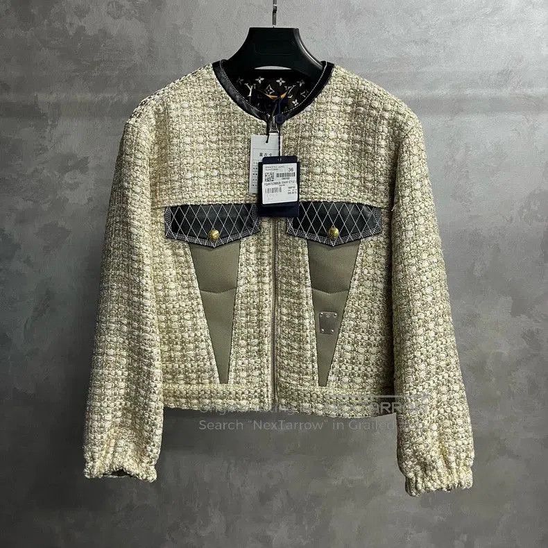 Louis Vuitton Louis Vuitton Yellow Paneled Zip Jacket. Size US S / EU 44-46 / 1 - 1 Thumbnail
