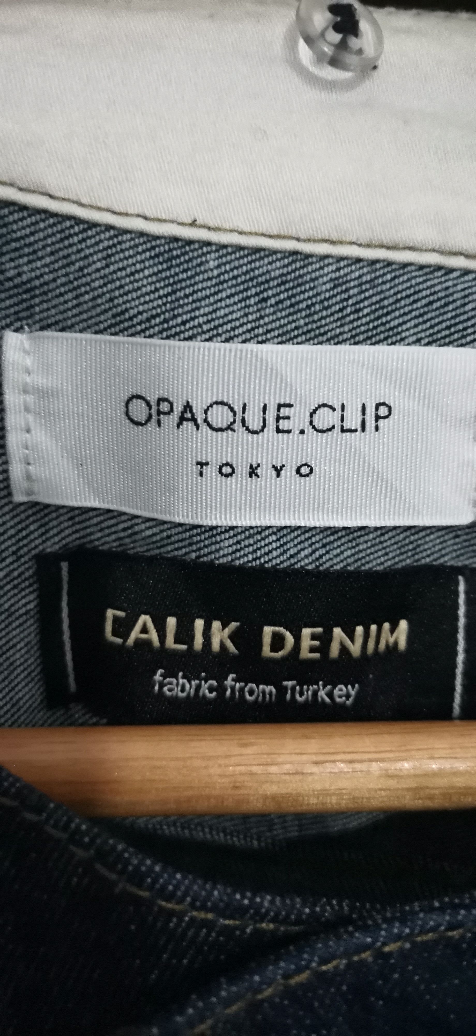 Japanese Brand Opaque dot clip denim jacket Size M / US 6-8 / IT 42-44 - 7 Thumbnail
