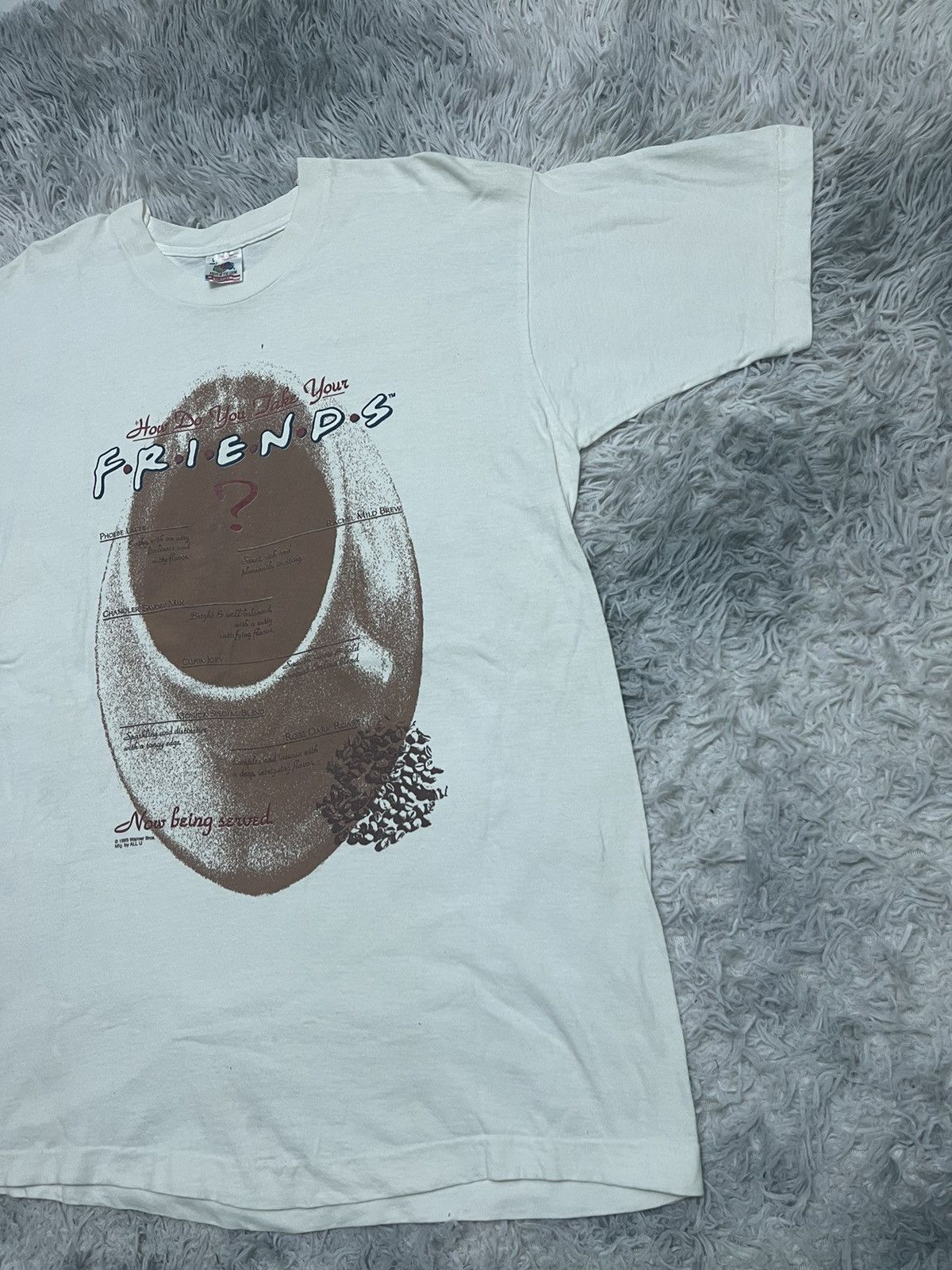 Vintage RARE FRIENDS SERIES 1995 WARNER BROS VINTAGE TEES Size US L / EU 52-54 / 3 - 5 Thumbnail