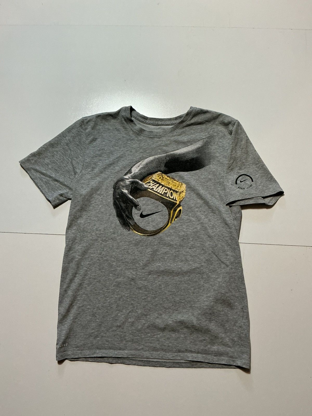 Nike Nike Kyrie Irving 2016 NBA Finals Championship Ring T-Shirt Size US M / EU 48-50 / 2 - 1 Thumbnail