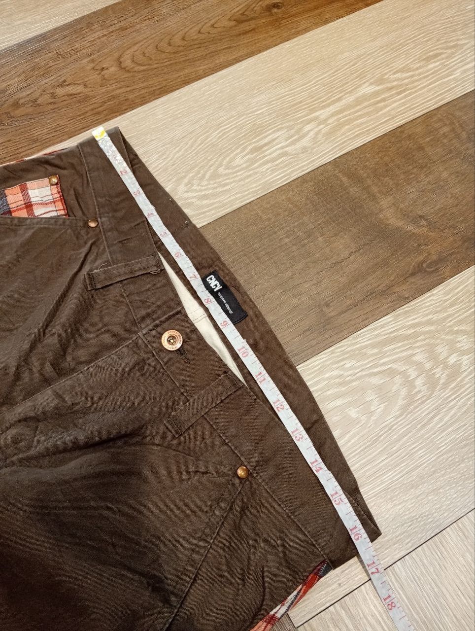Japanese Brand VINTAGE CONCAVE ATTEMPT JAPAN BROWN COTTON PANTS Size US 33 - 12 Thumbnail