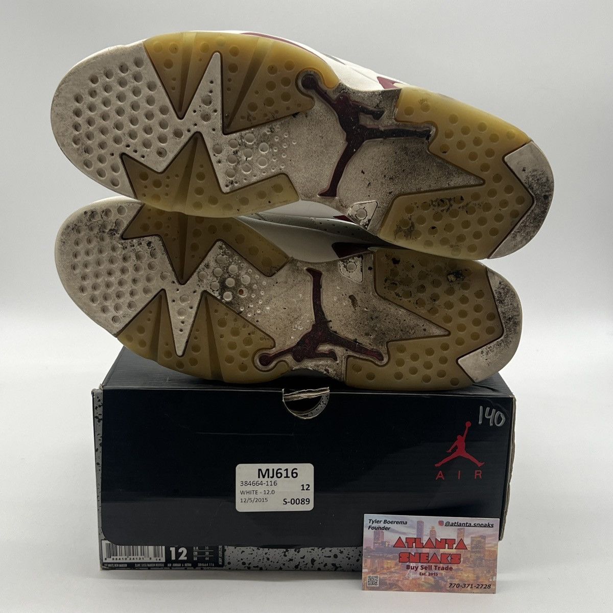 Jordan Brand Air Jordan 6 maroon Size US 12 / EU 45 - 8 Thumbnail