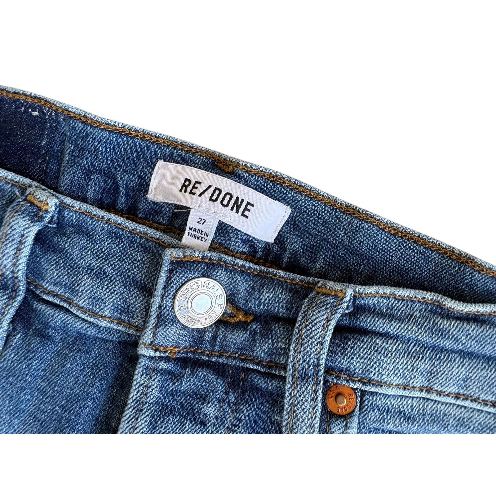 RE/DONE Re/Done Womens Designer Jeans Size 27" / US 4 / IT 40 - 5 Thumbnail