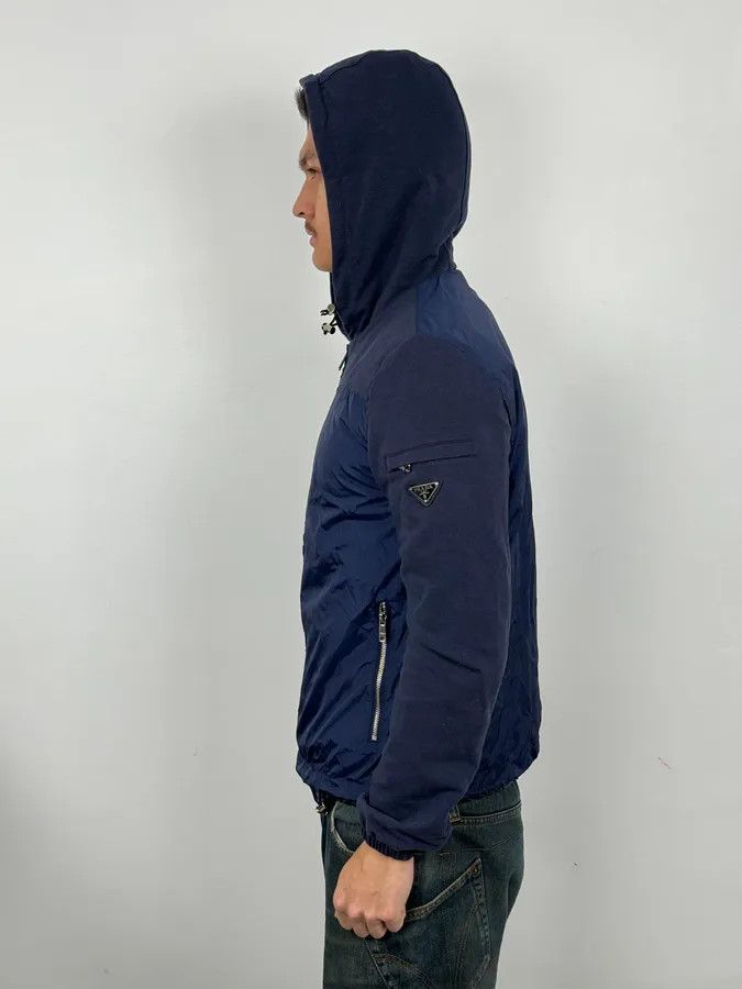 Prada Prada Navy & Blue Hooded Zip Jacket Size US S / EU 44-46 / 1 - 3 Thumbnail
