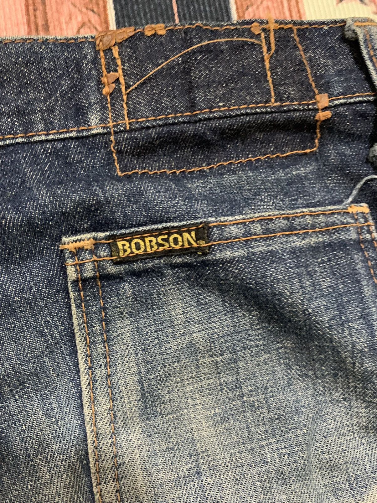 If Six Was Nine 💥Flare💥 Vintage Bobson Bootcut Jeans Faded Size US 30 / EU 46 - 10 Thumbnail
