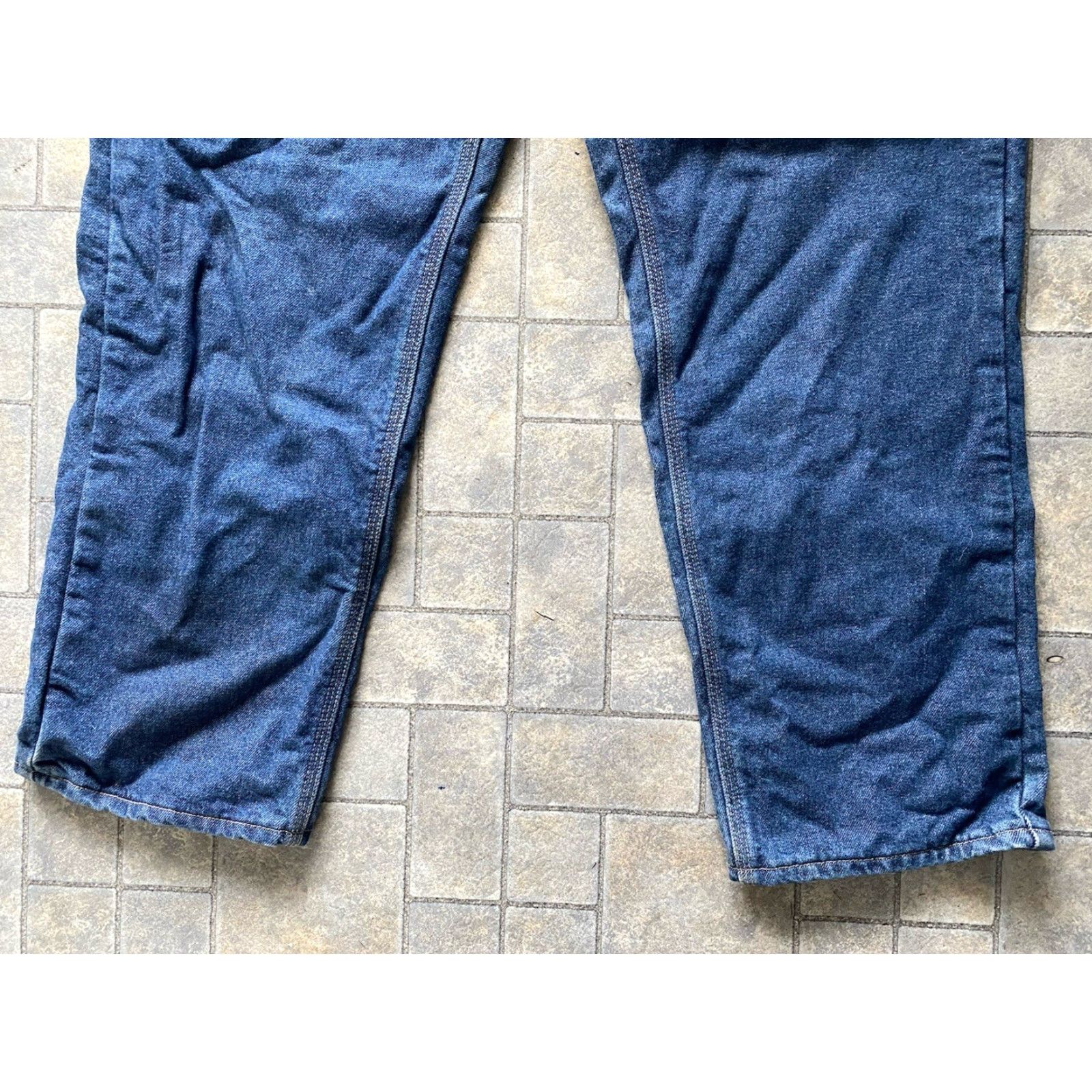 Carhartt VINTAGE? No. But item is NWT Carhartt 100160 451 FR Pants Jeans 3 HRC Men’s 46x30 Blue Flame Resistant Size US 30 / EU 46 - 5 Thumbnail