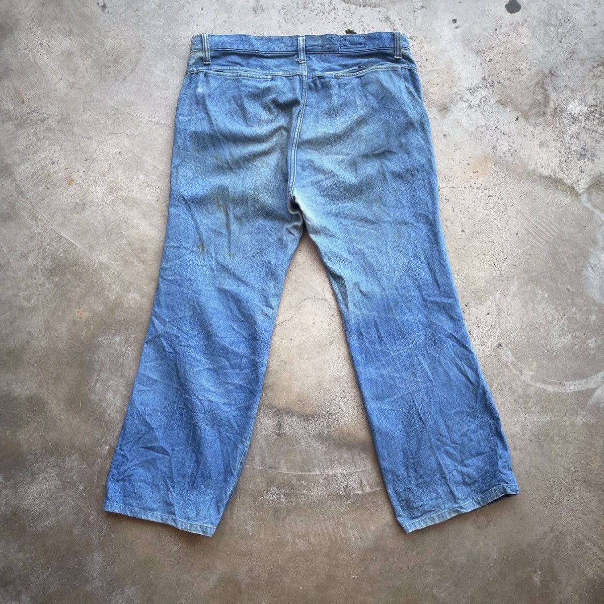 Japanese Brand Vintage Domigo Distressed Denim Jeans Size US 26 / EU 42 - 7 Thumbnail