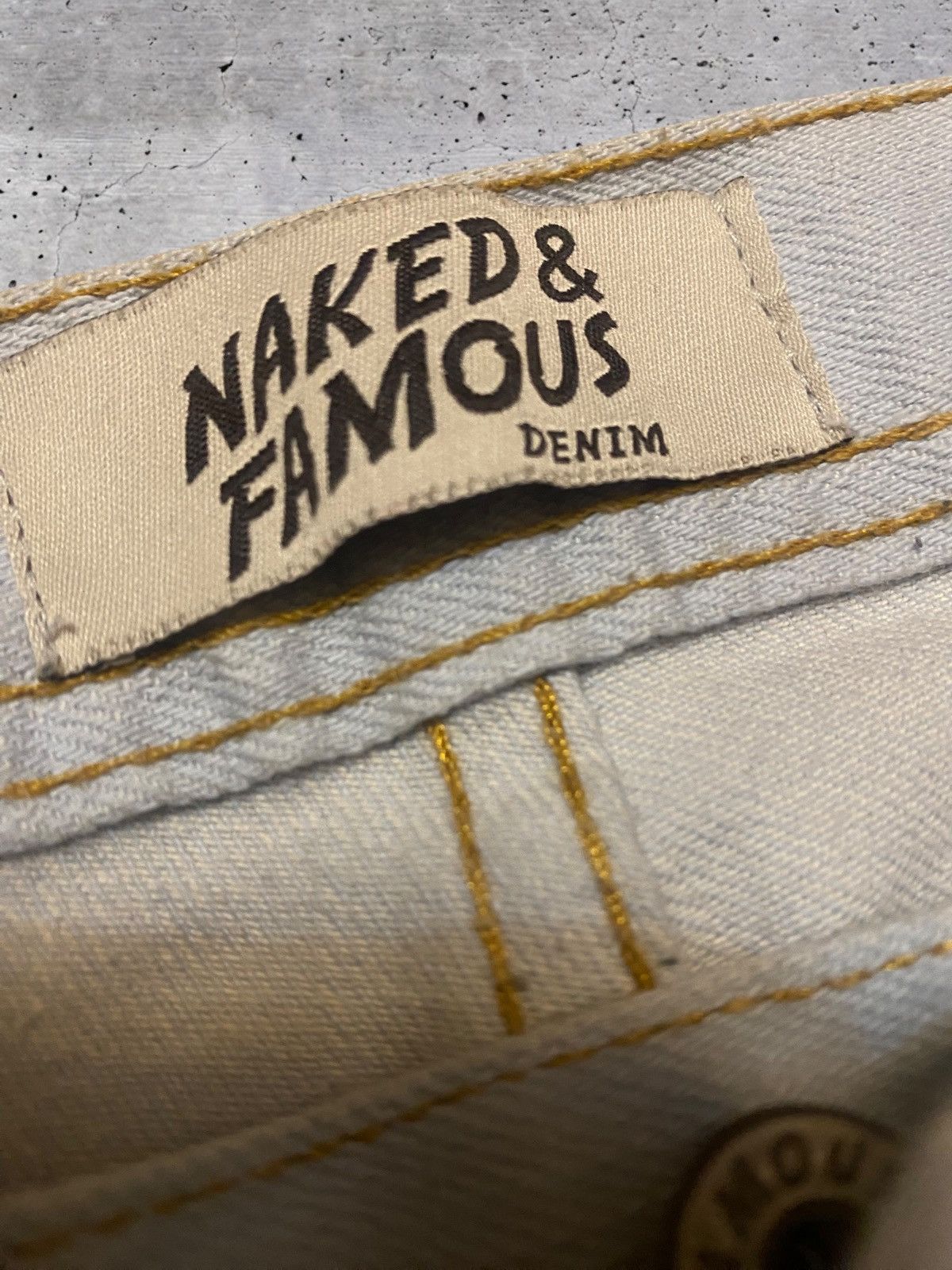 Naked & Famous Naced & Famous Japanese Denim Size US 31 - 4 Thumbnail