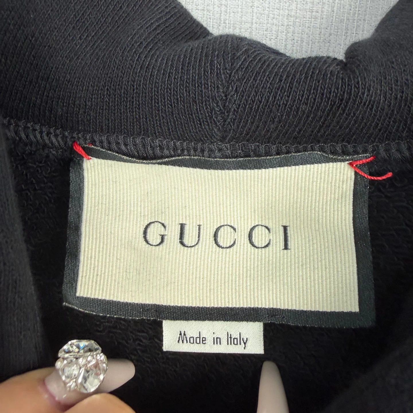 Gucci Gucci sequined rhinestone hoodie, size S, 98% new Size S / US 4 / IT 40 - 3 Thumbnail