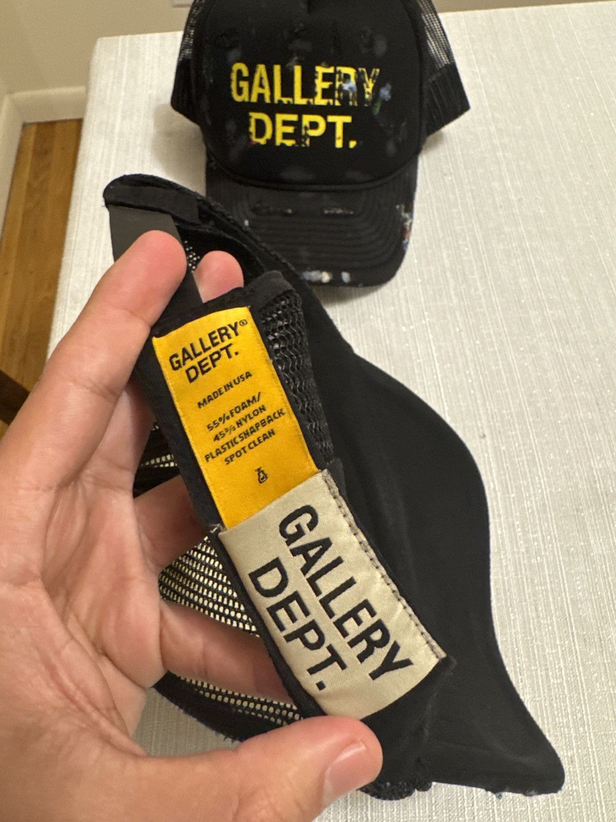 Gallery Dept. Gallery Dept work shop trucker hat Size ONE SIZE - 5 Thumbnail