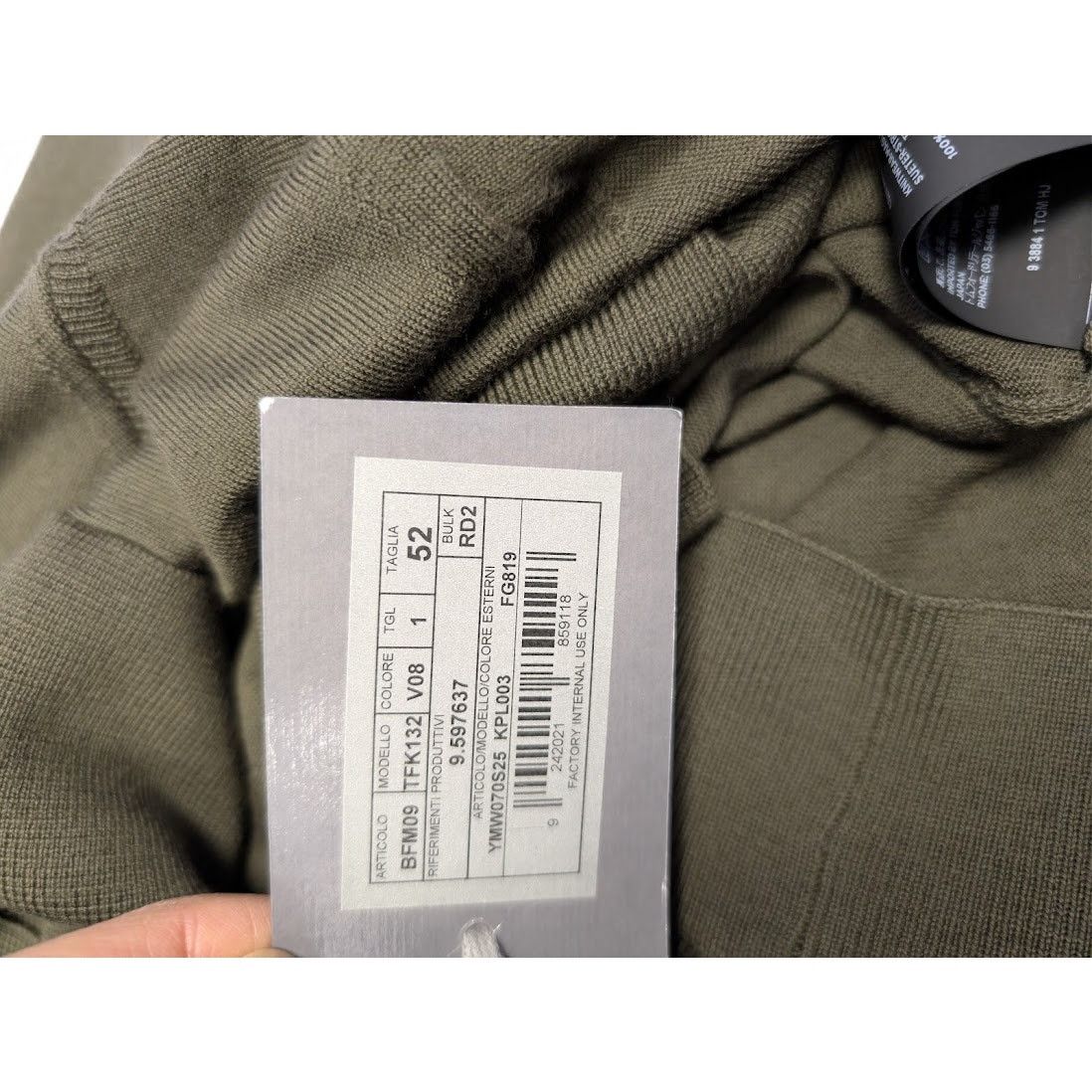 Tom Ford o1rshd1 Long sleeve Polo Shirt in Dark Green Size US L / EU 52-54 / 3 - 20 Thumbnail