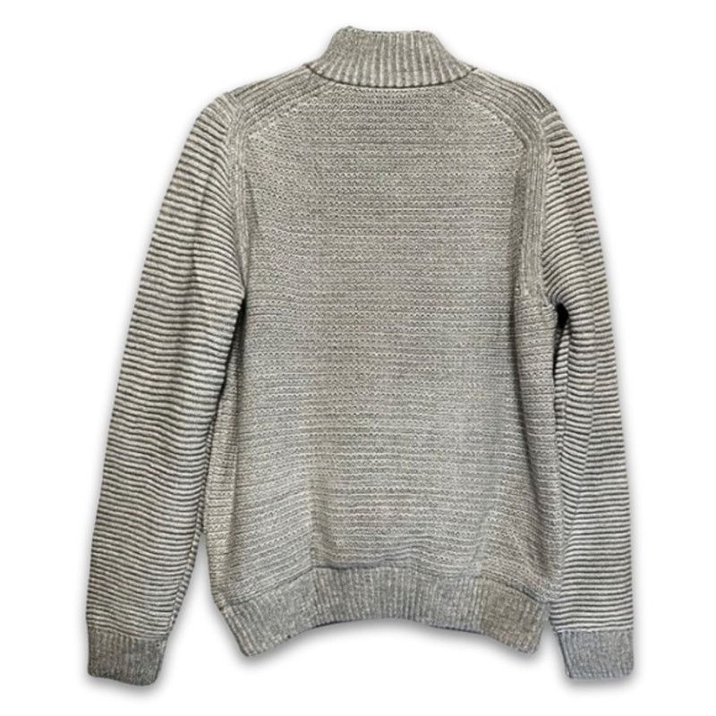Other Xray Sweater Long Sleeves Mock Neck Ribbed Zip Gray L NWOT Size US L / EU 52-54 / 3 - 4 Thumbnail
