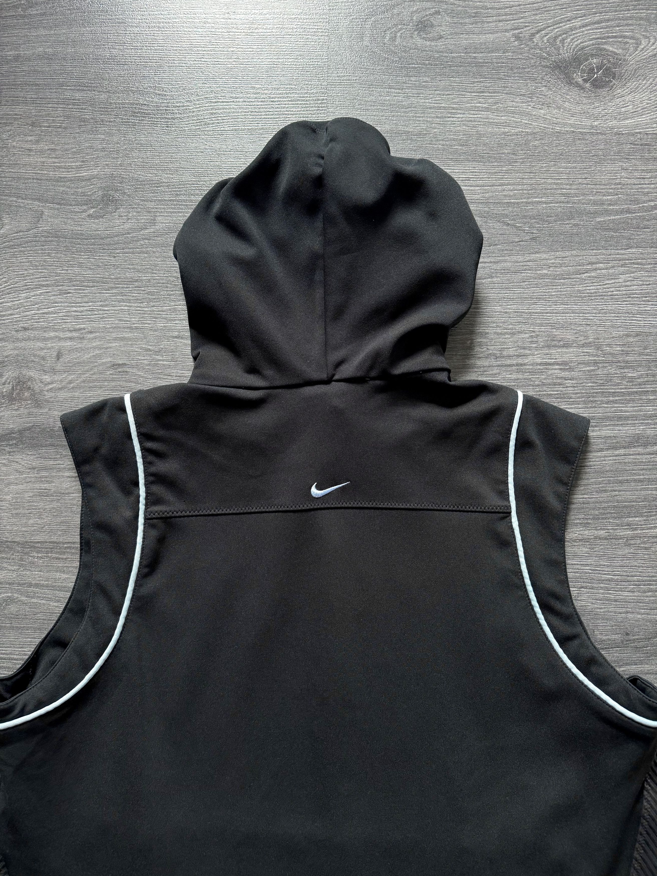Nike Vintage Nike Y2K AirMax 360 Swoosh Hooded Vest Size US L / EU 52-54 / 3 - 4 Thumbnail
