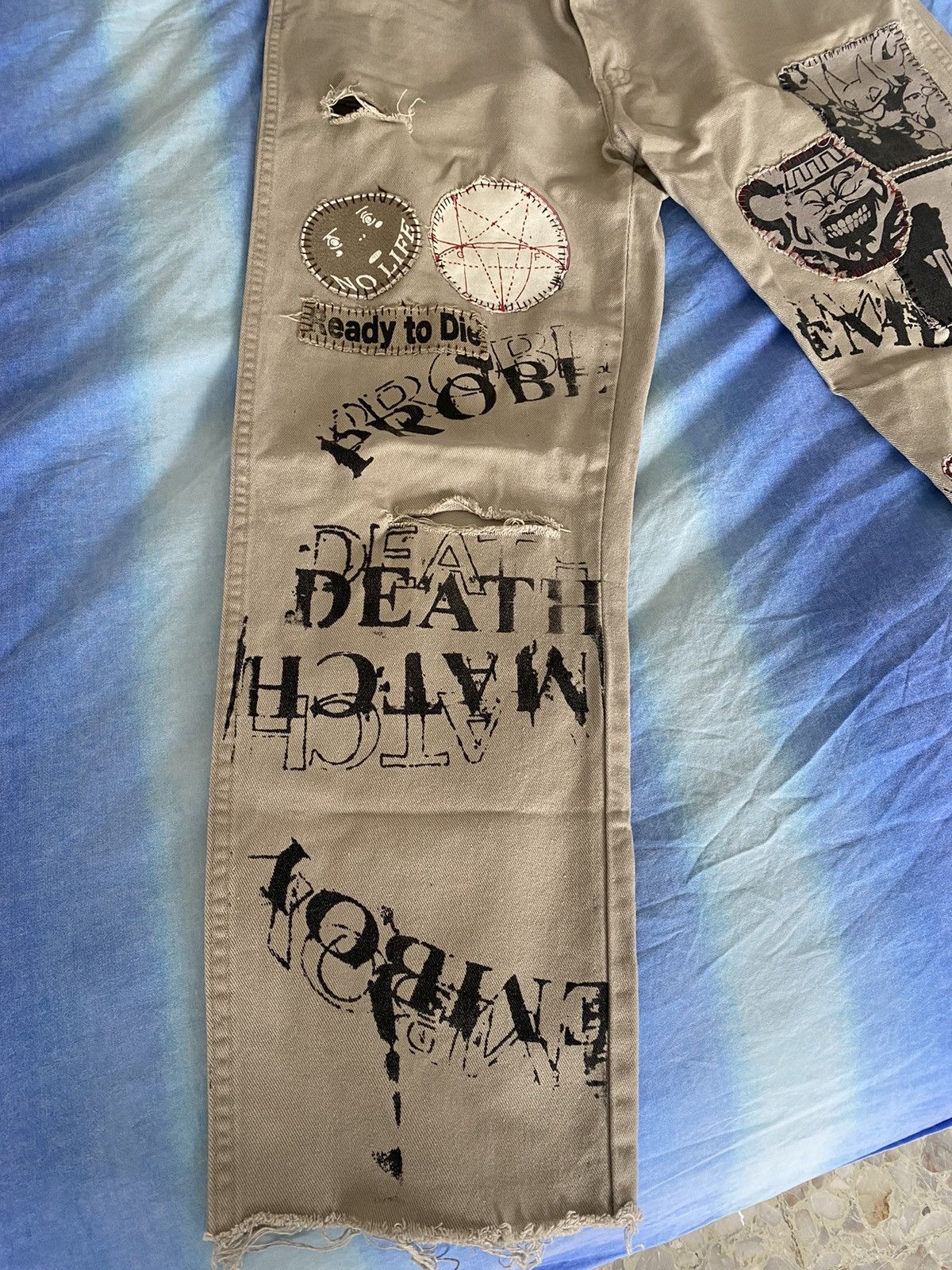 Japanese Brand × Vintage Problemboy Custom Pants Size US 36 / EU 52 - 2 Thumbnail