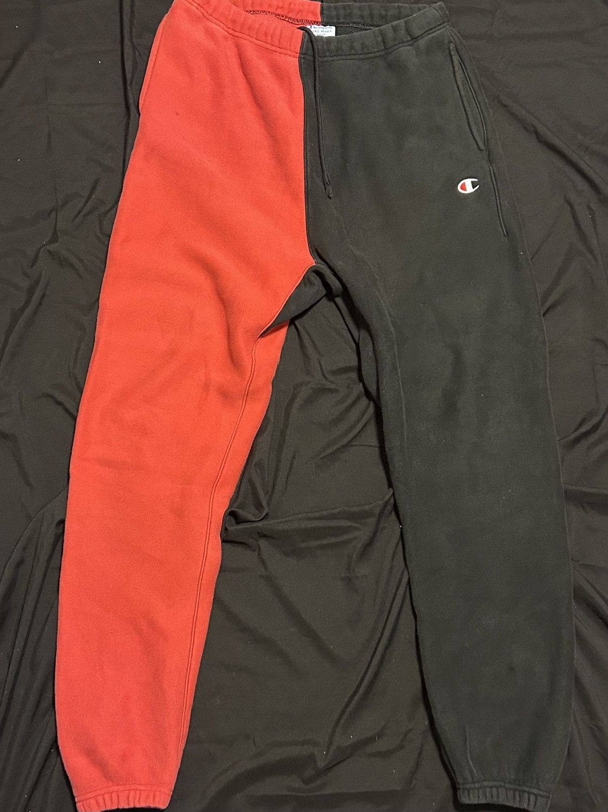 Champion Champion Split Red & Black Pants Size XL Size US 32 / EU 48 - 1 Thumbnail