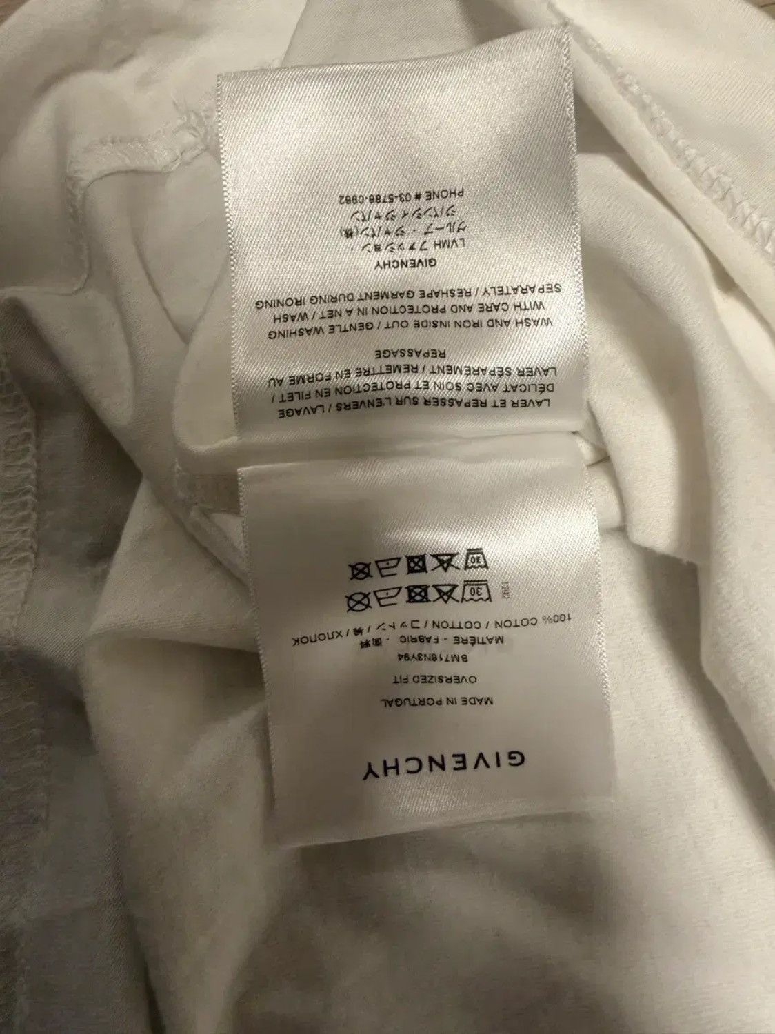 Givenchy Givenchy University T-Shirt Size US S / EU 44-46 / 1 - 5 Thumbnail