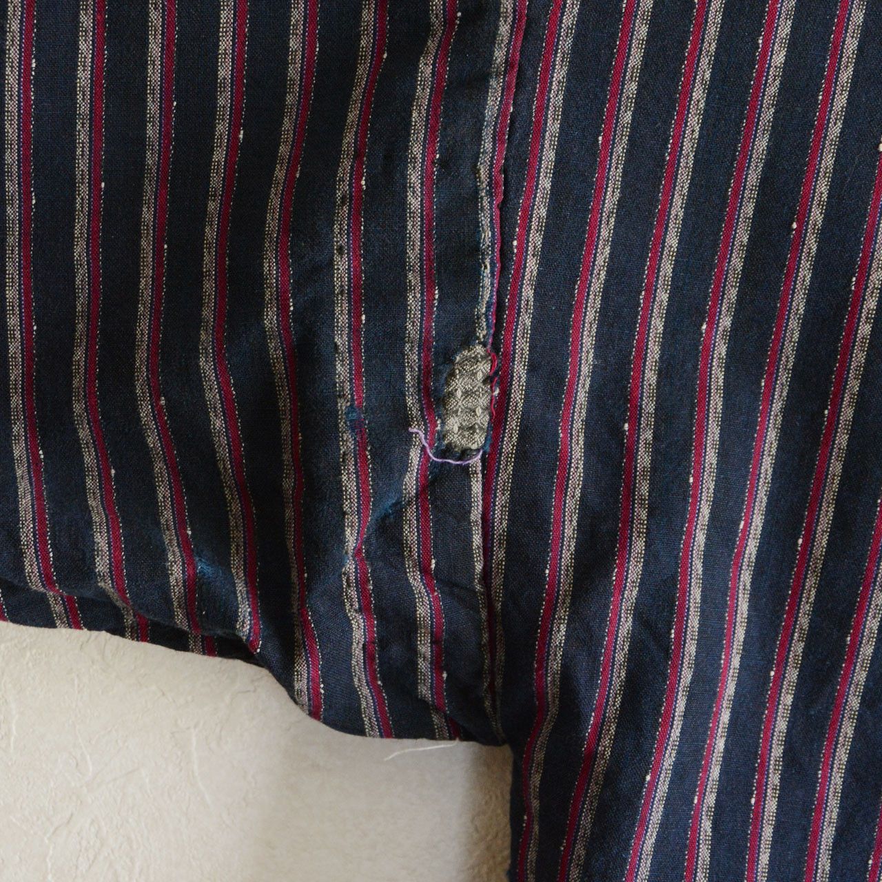 Japanese Brand Vintage Japanese Noragi Jacket Indigo Stripe Cotton Size US M / EU 48-50 / 2 - 8 Thumbnail