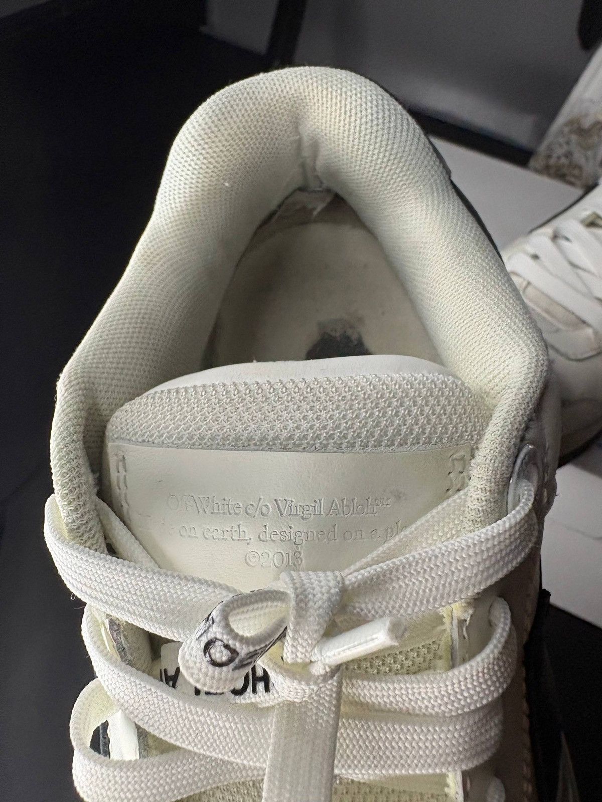 Off-White Off-White Out Of Office “For Walking” White/Black/Blue Size US 9 / IT 39 - 8 Thumbnail