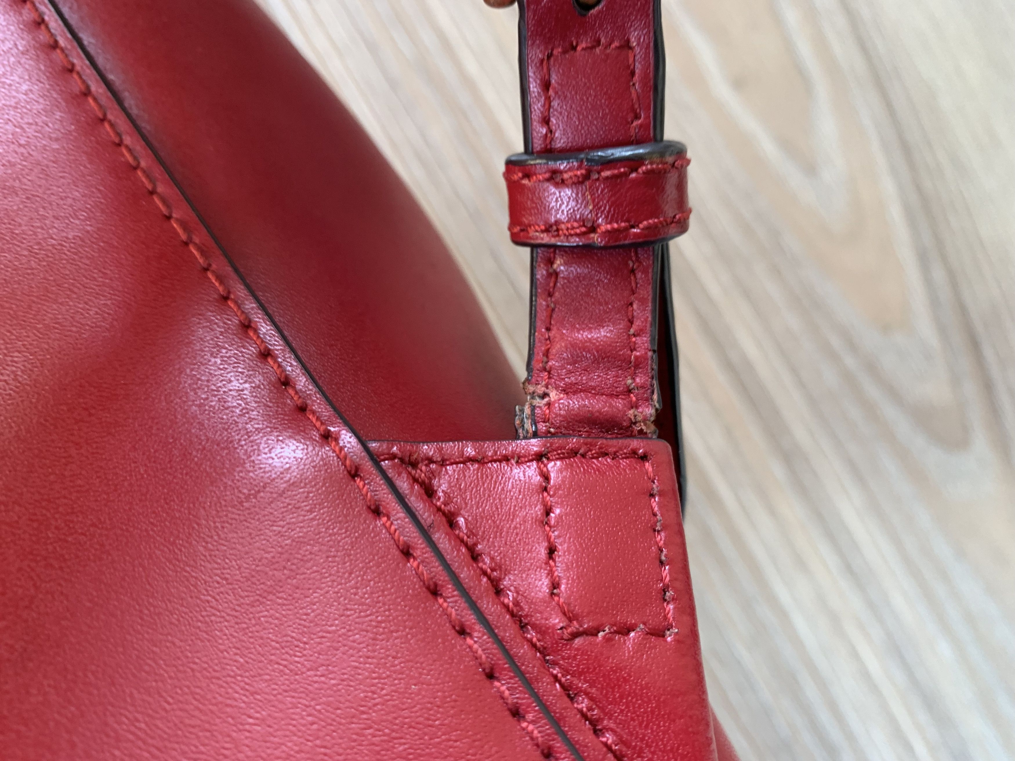 Michael Kors Michael Kors Red Leather Mindy Backpack Size ONE SIZE - 14 Thumbnail