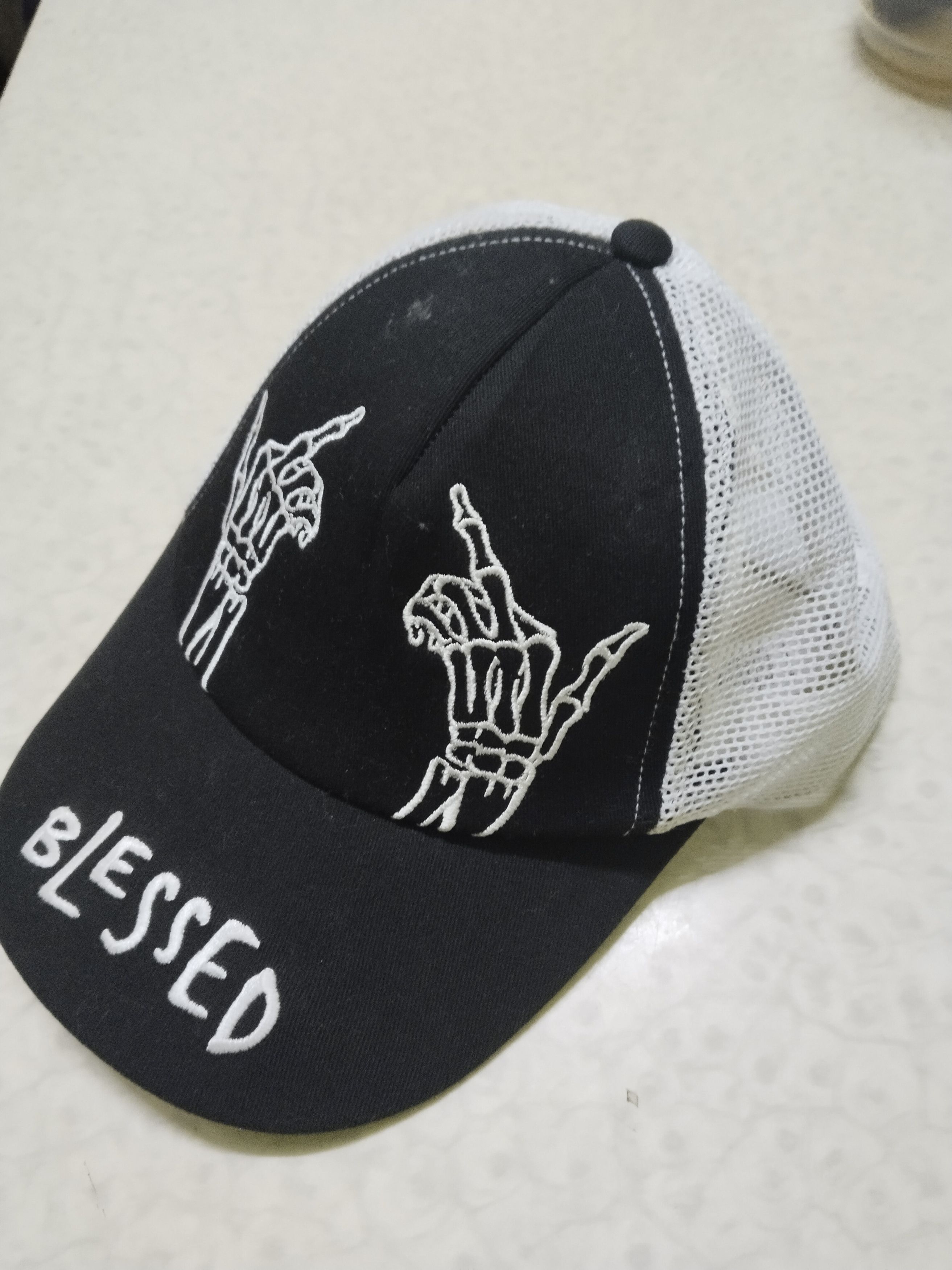 Other BLESSED FUCKING LOW CROWN CAP MADE IN TURKI Size ONE SIZE - 3 Thumbnail