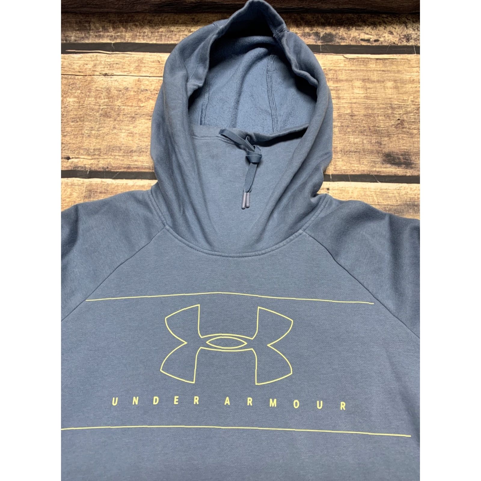 Under Armour Under Armour Sweatshirt Women Small Petite Hooded Pullover Blue Womens Size S / US 4 / IT 40 - 2 Thumbnail