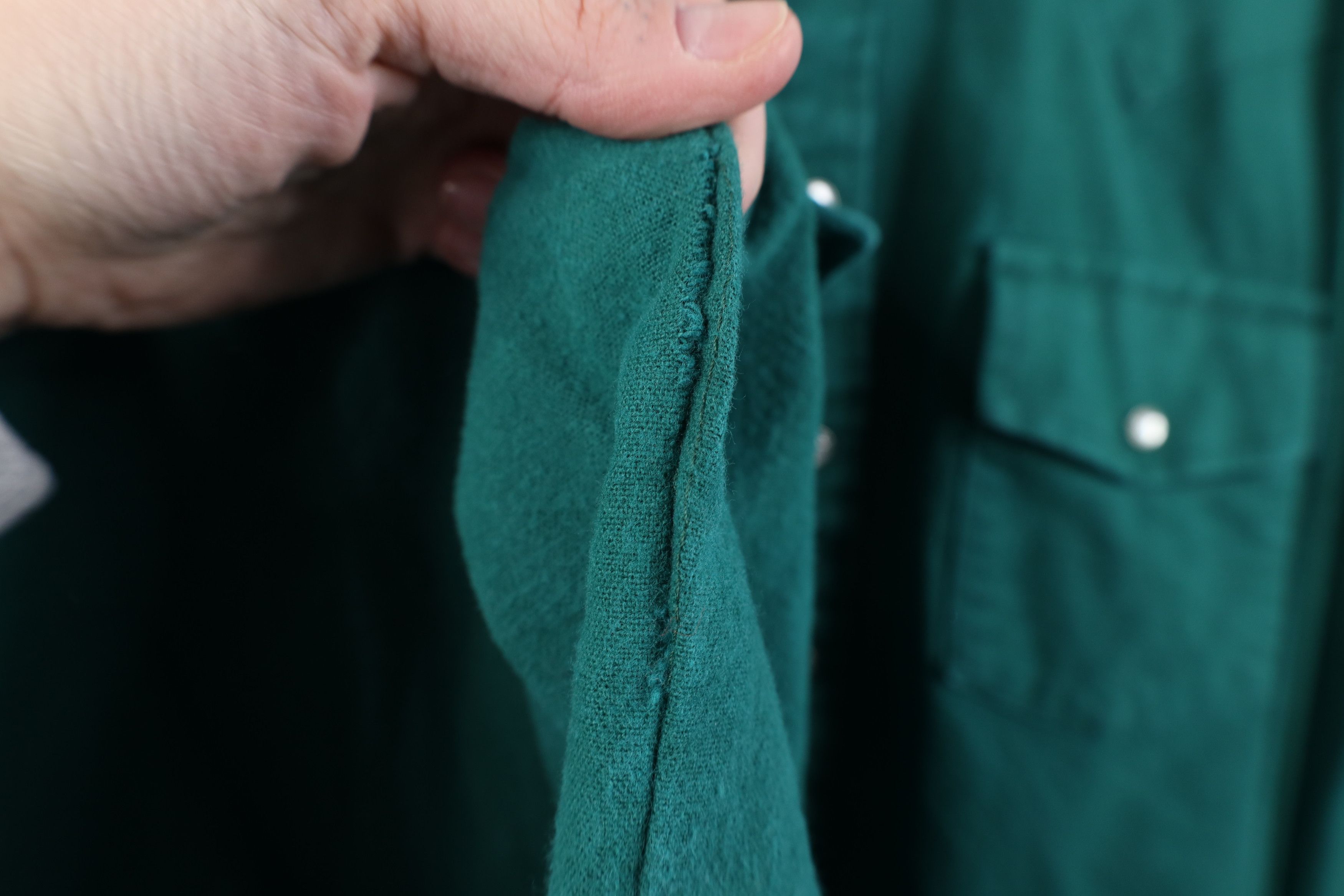 Vintage Vintage 70s Streetwear Western Chamois Cloth Snap Shirt Size US XL / EU 56 / 4 - 6 Thumbnail