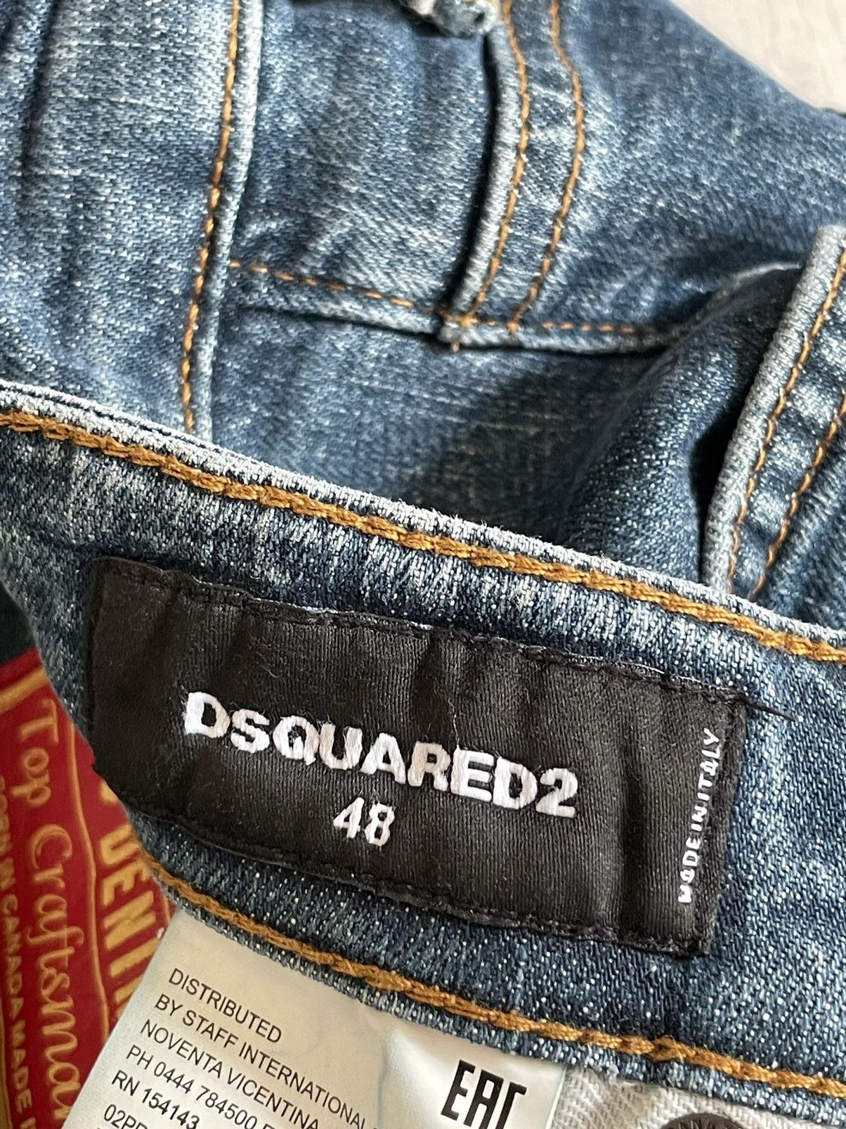 Dsquared2 Dsquared2 Denim Jeans Pants Top Craftsmanship Blue Rare Size US 31 - 11 Thumbnail