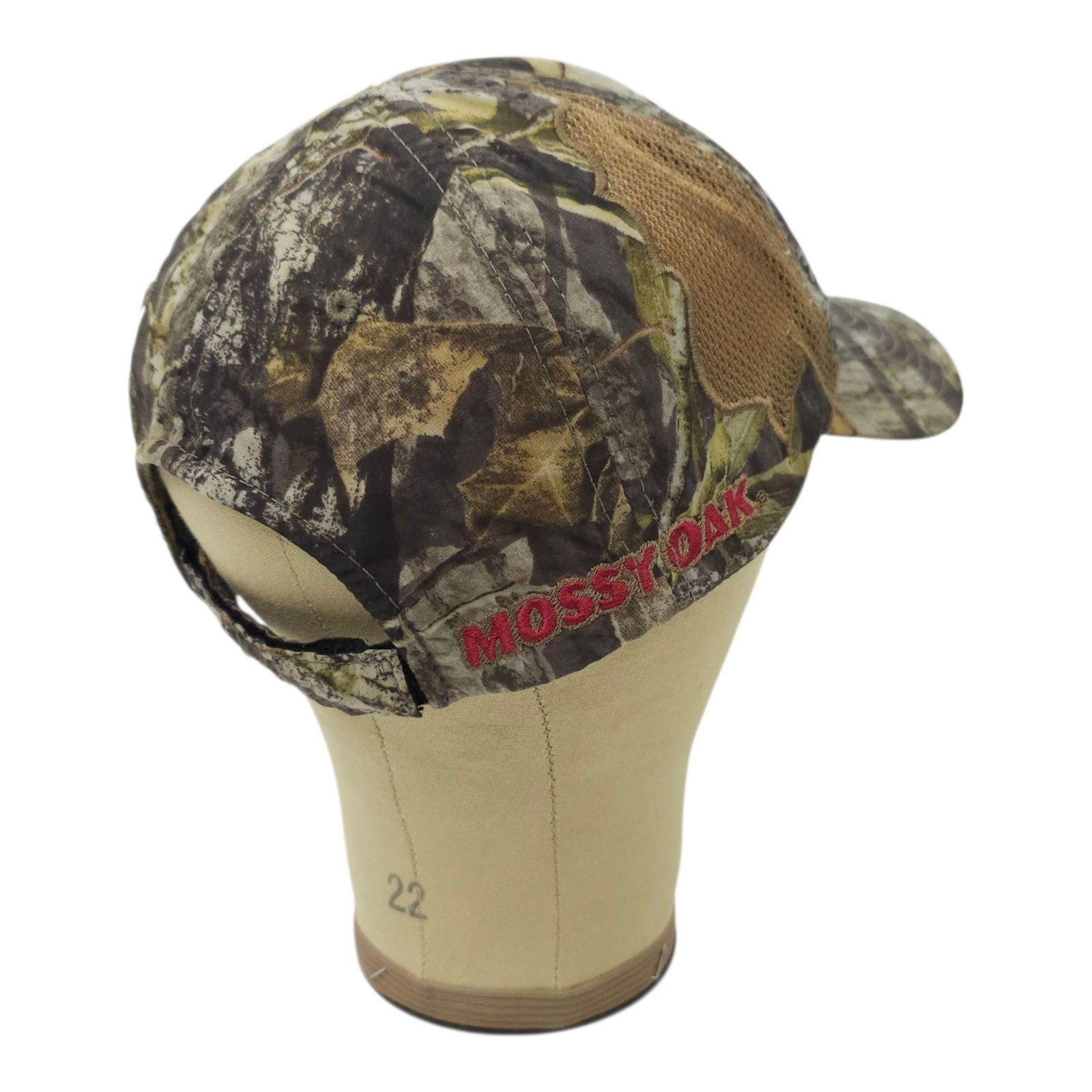 Signatures Mossy Oak Mesh Strapback Cap Hat Embroidered Logo Patch Size ONE SIZE - 12 Thumbnail